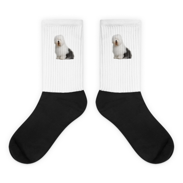 Socken mit Bobtail Design