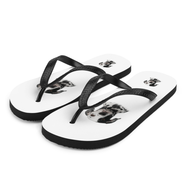 Flip-Flops mit Dalmatiner Design