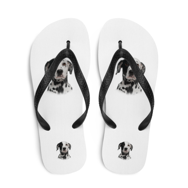 Flip-Flops mit Dalmatiner Design