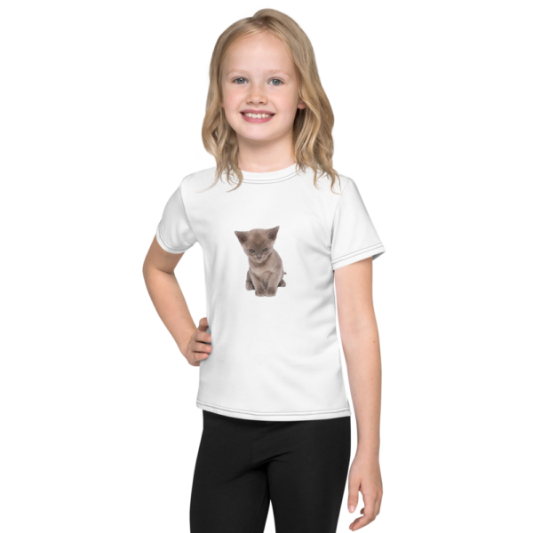 T-Shirt mit Rundhalsausschnitt für Kinder mit Burma_Baby Design