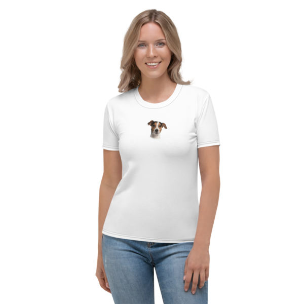 Damen-T-Shirt mit Jack Russel Design