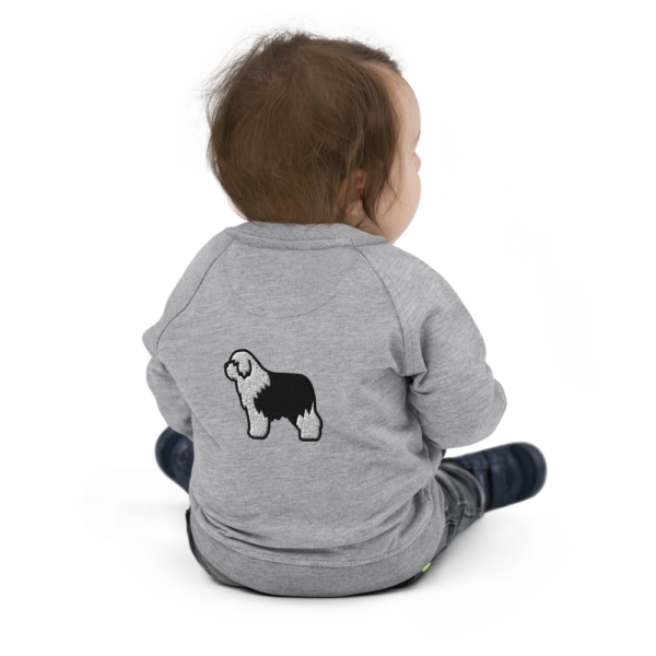 Baby Bio-Bomberjacke mit besticktem Bobtail Design