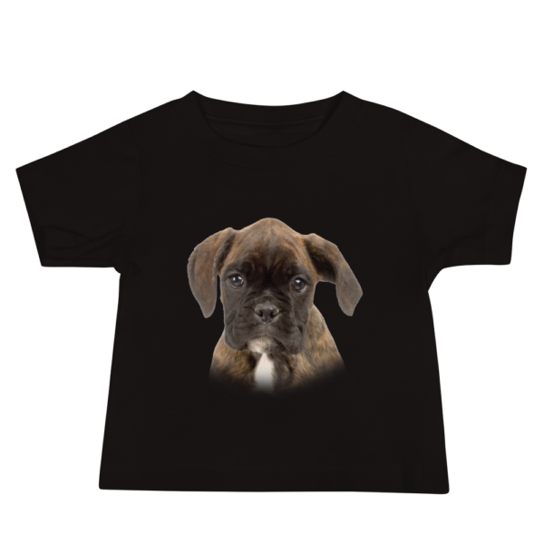 Kurzärmeliges Baby-Jersey-T-Shirt mit Boxer Design