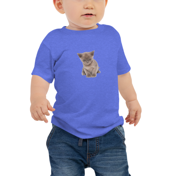 Kurzärmeliges Baby-Jersey-T-Shirt mit Burma_Baby Design