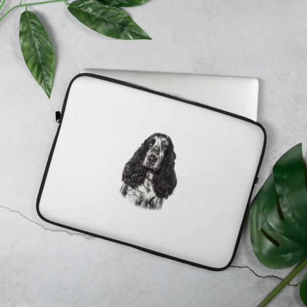 Laptop-Tasche mit Cocker Spaniel Design
