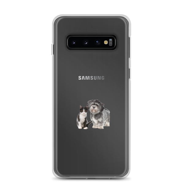 Samsung-Handyhülle mit Katz_Hund Design