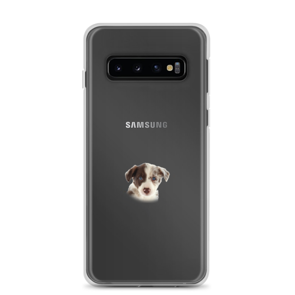 Samsung-Handyhülle mit Border Collie Welpe Design